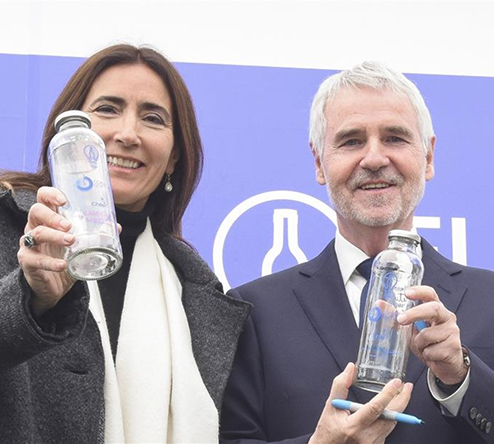 Elige vidrio estará en la cop 25 con 40 mil botellas de refill
